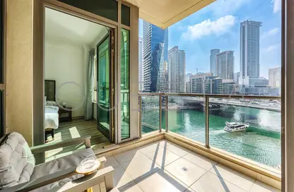 Apartment - 1 Bedroom - 1 Bathroom for rent in Marina Quays East - Marina Quays - Dubai Marina - Dubai