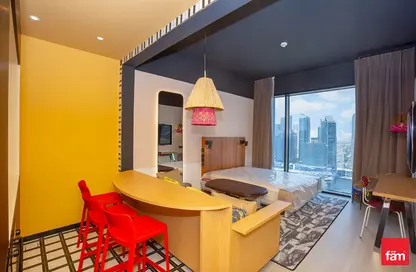 Apartment - Studio - 1 Bathroom for rent in Mama Shelter Residences - Business Bay - Dubai