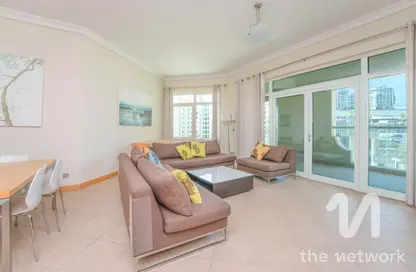 Apartment - 3 Bedrooms - 5 Bathrooms for rent in Al Das - Shoreline Apartments - Palm Jumeirah - Dubai