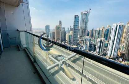 Balcony image for: Apartment - 2 Bedrooms - 2 Bathrooms for rent in Global Lake View - Lake Almas East - Jumeirah Lake Towers - Dubai, Image 1