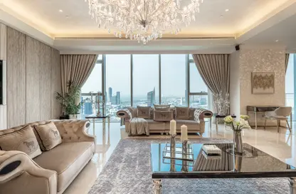 Penthouse - 4 Bedrooms - 5 Bathrooms for rent in The Residences JLT - Jumeirah Lake Towers - Dubai