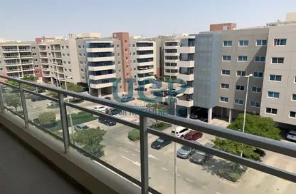 Balcony image for: Apartment - 3 Bedrooms - 4 Bathrooms for sale in Tower 29 - Al Reef Downtown - Al Reef - Abu Dhabi, Image 1