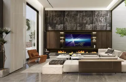 Living Room image for: Villa - 6 Bedrooms - 7 Bathrooms for sale in Emerald Hills - Dubai Hills Estate - Dubai, Image 1