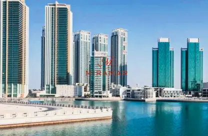 شقة - غرفة نوم - 2 حمامات للايجار في 2 مرينا هايتس - مارينا سكوير - جزيرة الريم - أبوظبي