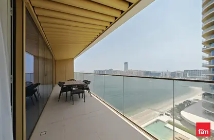 Apartment - 2 Bedrooms - 3 Bathrooms for rent in Grand Bleu Tower 2 - EMAAR Beachfront - Dubai Harbour - Dubai