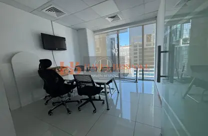 مكتب - استوديو - 2 حمامات للايجار في برج صبحة العاجي 2 - أبراج صبحة العاجية - الخليج التجاري - دبي