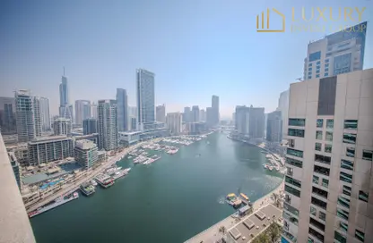 شقة - غرفة نوم - 1 حمام للايجار في السحاب 2 - السحاب - دبي مارينا - دبي