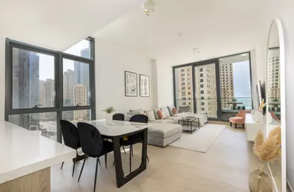 شقة - غرفة نوم - 2 حمامات للايجار في ليف ريزيدينس - دبي مارينا - دبي