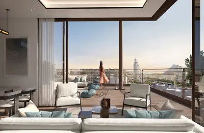 Apartment - 3 Bedrooms - 4 Bathrooms for sale in Riwa - Madinat Jumeirah Living - Umm Suqeim - Dubai