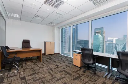 Business Centre - Studio - 2 Bathrooms for rent in Single Business Tower - Sheikh Zayed Road - Dubai