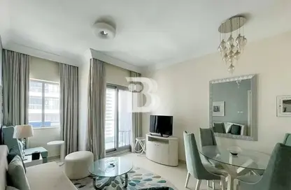 Apartment - 1 Bedroom - 2 Bathrooms for rent in The Signature - Burj Khalifa Area - Downtown Dubai - Dubai
