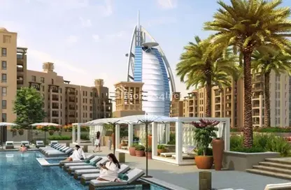 Apartment - 4 Bedrooms - 6 Bathrooms for sale in Lamaa - Madinat Jumeirah Living - Umm Suqeim - Dubai