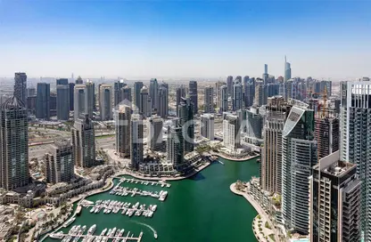 Apartment - 2 Bedrooms - 3 Bathrooms for sale in Damac Heights - Dubai Marina - Dubai