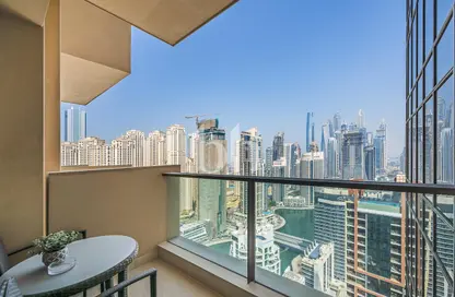 Apartment - Studio - 1 Bathroom for rent in JW Marriott Hotel Marina - Dubai Marina - Dubai
