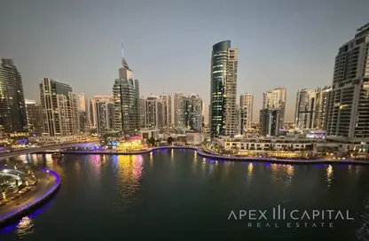 Water View image for: Apartment - 2 Bedrooms - 3 Bathrooms for rent in Bonaire Tower - Park Island - Dubai Marina - Dubai, Image 1