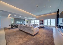 Living Room image for: Penthouse - 4 bedrooms - 6 bathrooms for rent in Elite Residence - Dubai Marina - Dubai, Image 1