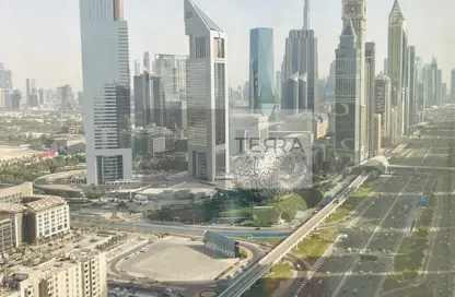 شقة - 2 غرف نوم - 2 حمامات للايجار في برج بارك - شارع الشيخ زايد - دبي