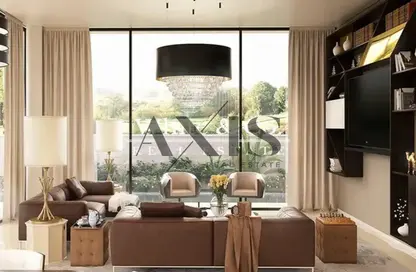 Living Room image for: Apartment - 4 Bedrooms - 5 Bathrooms for sale in Park Residences - DAMAC Hills - Dubai, Image 1