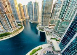 Studio - 1 bathroom for rent in Goldcrest Executive - Lake Almas West - Jumeirah Lake Towers - Dubai Water View image for: Studio - 1 bathroom for rent in Goldcrest Executive - Lake Almas West - Jumeirah Lake Towers - Dubai, Image 1