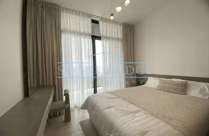 Room / Bedroom image for: Apartment - 1 Bedroom - 2 Bathrooms for rent in Binghatti LUNA - Jumeirah Village Circle - Dubai, Image 1