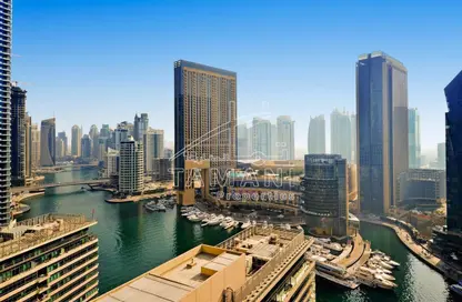 Apartment - 1 Bedroom - 1 Bathroom for sale in Marina Quays West - Marina Quays - Dubai Marina - Dubai