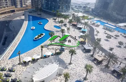 Apartment - 1 Bedroom - 2 Bathrooms for sale in Sun Tower - Shams Abu Dhabi - Al Reem Island - Abu Dhabi