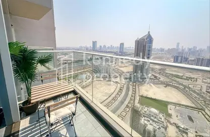 Apartment - Studio - 1 Bathroom for rent in Miraclz Tower by Danube - Arjan - Dubai