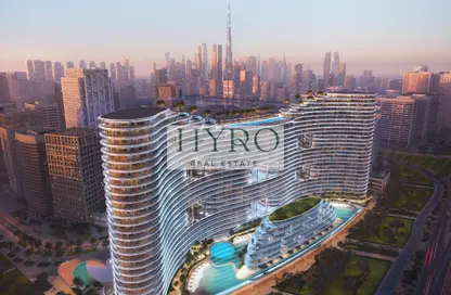 Apartment - Studio - 1 Bathroom for sale in Binghatti Aquarise - Business Bay - Dubai