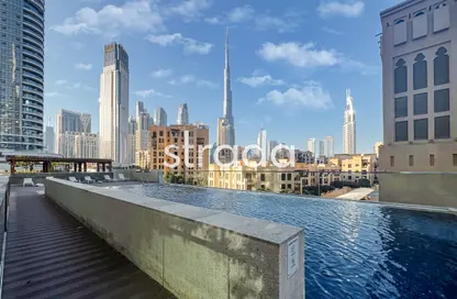 صورة لـ حوض سباحة شقة - غرفة نوم - 2 حمامات للايجار في بلفيو برج 1 - أبراج بلفيو - دبي وسط المدينة - دبي ، صورة رقم 1
