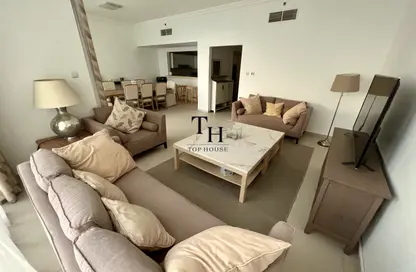 Apartment - 2 Bedrooms - 4 Bathrooms for rent in Al Bateen Residences - Jumeirah Beach Residence - Dubai