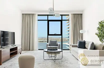 Apartment - 1 Bedroom - 1 Bathroom for rent in Marina Vista - EMAAR Beachfront - Dubai Harbour - Dubai