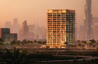 Apartment - 1 Bedroom - 2 Bathrooms for sale in Binghatti Pinnacle - Al Jaddaf - Dubai
