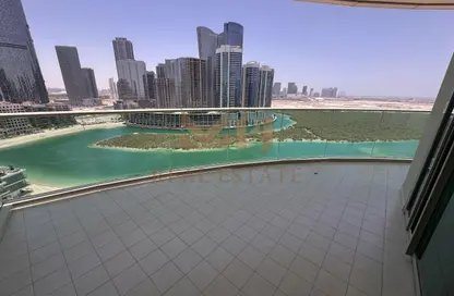 Apartment - 4 Bedrooms - 5 Bathrooms for rent in Beach Towers - Shams Abu Dhabi - Al Reem Island - Abu Dhabi