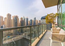 Balcony image for: Apartment - 3 bedrooms - 4 bathrooms for sale in Al Majara 2 - Al Majara - Dubai Marina - Dubai, Image 1