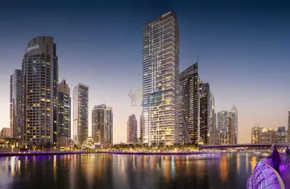 Apartment - 3 Bedrooms - 4 Bathrooms for sale in Marina Shores - Dubai Marina - Dubai