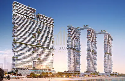 شقة - غرفة نوم - 2 حمامات للبيع في بناية بي - داماك باي - دبي هاربور - دبي