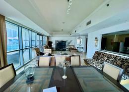 Living / Dining Room image for: Apartment - 2 bedrooms - 3 bathrooms for rent in The Jewel Tower A - The Jewels - Dubai Marina - Dubai, Image 1