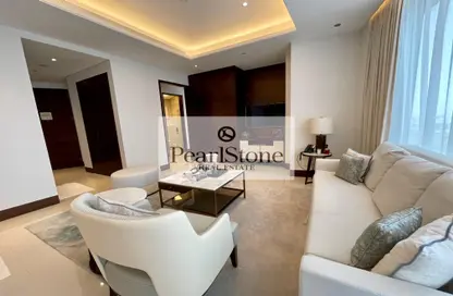 شقة - غرفة نوم - 2 حمامات للايجار في 1 فندق العنوان-سكاي فيو - أبراج العنوان سكاي فيو - دبي وسط المدينة - دبي