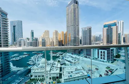 Apartment - 2 Bedrooms - 3 Bathrooms for rent in Opal Tower Marina - Dubai Marina - Dubai