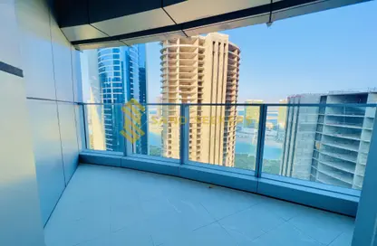 Balcony image for: Apartment - 2 Bedrooms - 3 Bathrooms for rent in Sigma Towers - City Of Lights - Al Reem Island - Abu Dhabi, Image 1