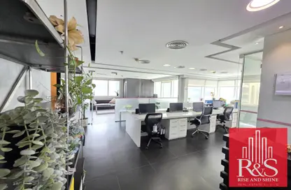 مركز أعمال - استوديو - 2 حمامات للايجار في وان ليك بلازا - (JLT) مجمع T - أبراج بحيرة الجميرا - دبي