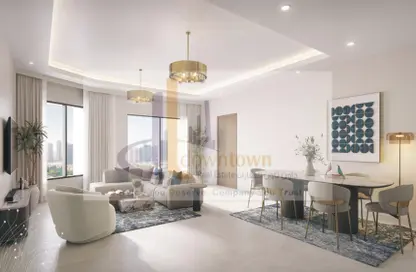 Apartment - 2 Bedrooms - 3 Bathrooms for sale in Tower C1 - Ajman Pearl Towers - Ajman Downtown - Ajman