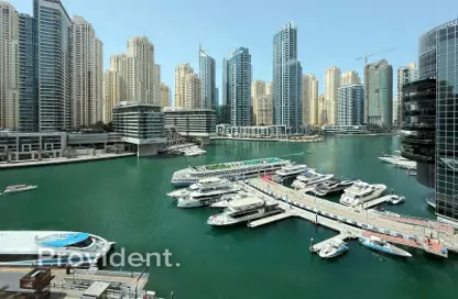 شقة - غرفة نوم - 1 حمام للايجار في B برج سيلفرين - سيلفيرين - دبي مارينا - دبي
