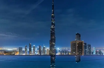 شقة - 2 غرف نوم - 2 حمامات للايجار في فندق العنوان- سكاي فيو 2 - أبراج العنوان سكاي فيو - دبي وسط المدينة - دبي