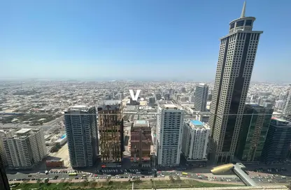 شقة - غرفة نوم - 2 حمامات للايجار في برج ميز - شارع الشيخ زايد - دبي