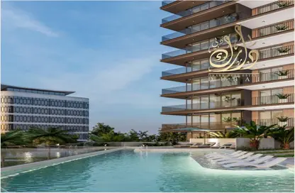 Pool image for: Apartment - 2 Bedrooms - 2 Bathrooms for sale in Floarea Residence - Arjan - Dubai, Image 1