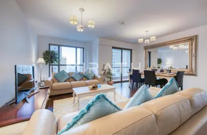 Apartment - 3 Bedrooms - 4 Bathrooms for rent in Murjan 5 - Murjan - Jumeirah Beach Residence - Dubai