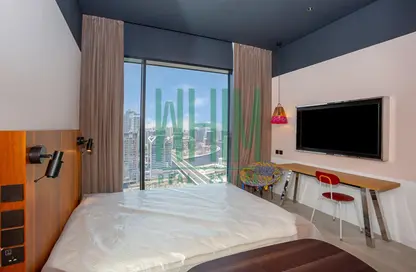 Apartment - Studio - 1 Bathroom for rent in Mama Shelter Residences - Business Bay - Dubai