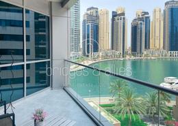 Apartment - 1 bedroom - 2 bathrooms for rent in The Waves Tower B - The Waves - Dubai Marina - Dubai