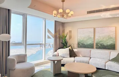 Apartment - 1 Bedroom - 2 Bathrooms for rent in Leaf Tower - Tamouh - Al Reem Island - Abu Dhabi
